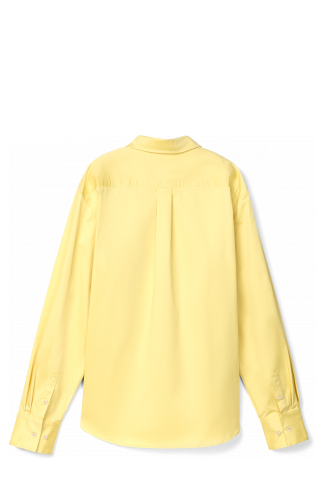 Cotton Shirt Chemise en coton jaune