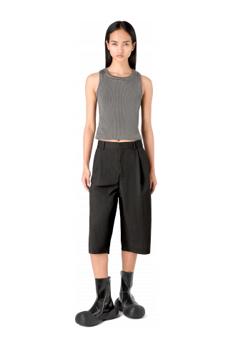  Black Technical Suit Shorts