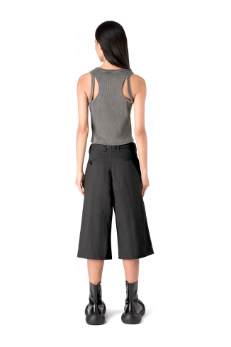 TAILORED SHORTS Zwarte technische kostuumshort