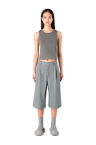 Tailored Shorts Short habillé Technical gris