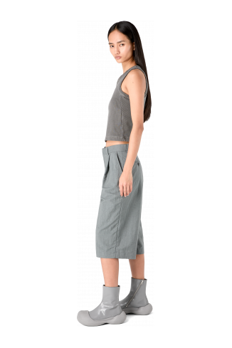 Tailored Shorts Grijze technische kostuumshort