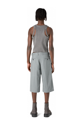 Tailored Shorts Gray Technical Suit Shorts