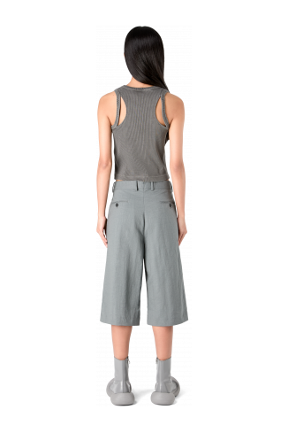 Tailored Shorts Grijze technische kostuumshort