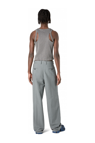 Tailored Trousers Gray Technical Suit Trousers