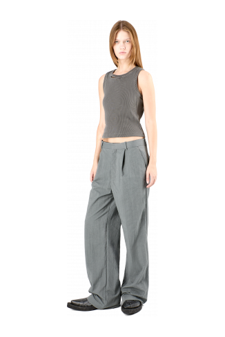 Tailored Trousers Grijze technische pantalon