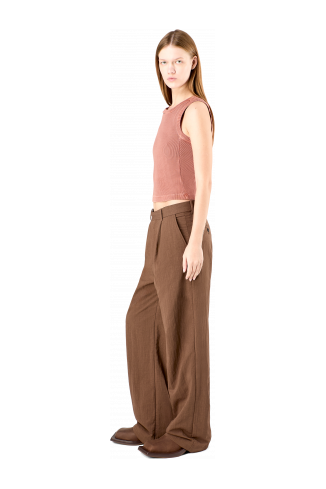 Tailored Trousers Bruine technische pantalon