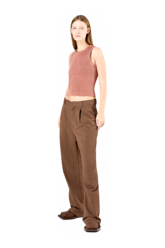 Tailored Trousers Bruine technische pantalon