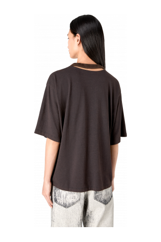 BOXY SHORT SLEEVE T-SHIRT Faded Black Boxy T-shirt