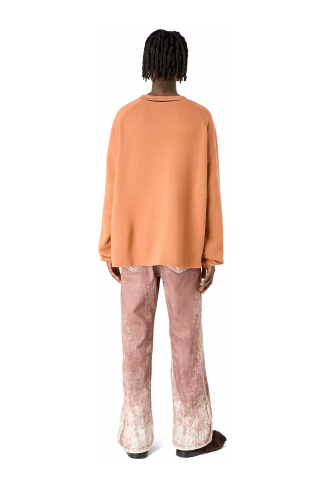 BOXY CREWNECK Faded Terracotta PYRATEX® Sweater