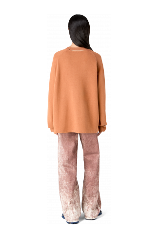 BOXY CREWNECK Faded Terracotta PYRATEX® Sweater
