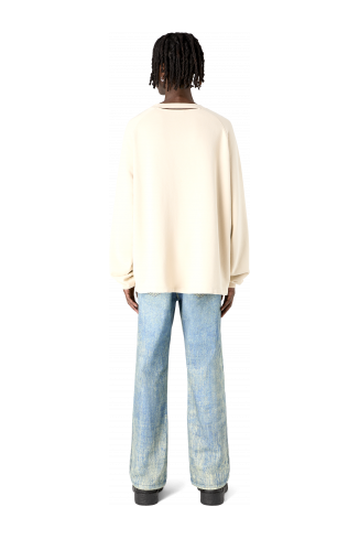 BOXY CREWNECK Faded Sand PYRATEX® Sweater