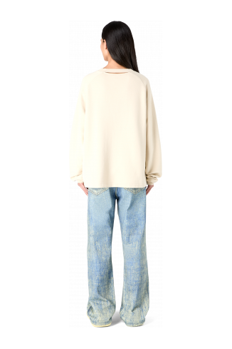 BOXY CREWNECK Faded Sand PYRATEX® Sweater