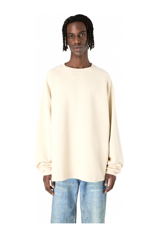 BOXY CREWNECK Faded Sand PYRATEX® Sweater