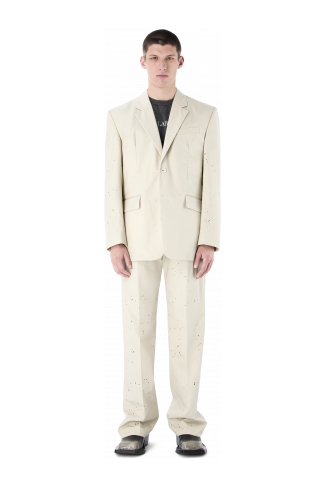 RELAXED TAILORED BLAZER BEIGE CHIARO