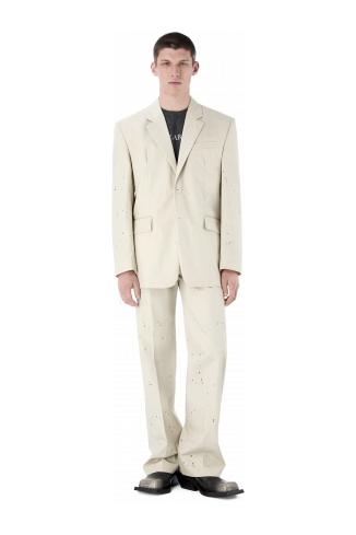 RELAXED TAILORED BLAZER BEIGE CHIARO