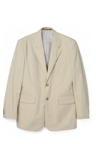 RELAXED TAILORED BLAZER BEIGE CHIARO