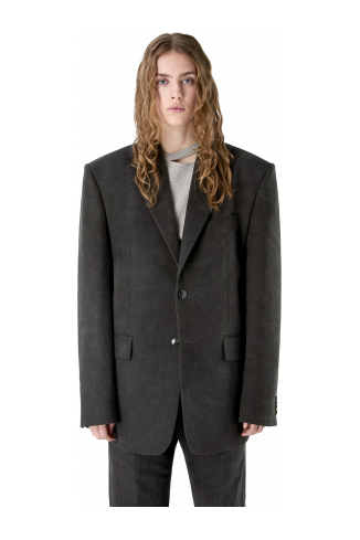 RELAXED TAILORED BLAZER Gray