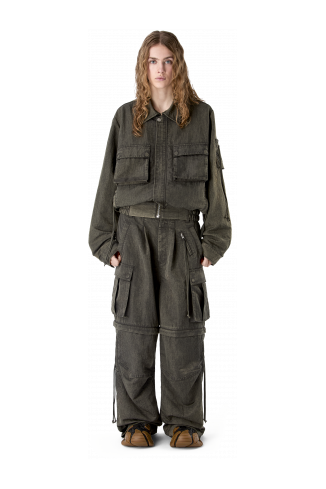 CARGO JACKET SCHWARZ