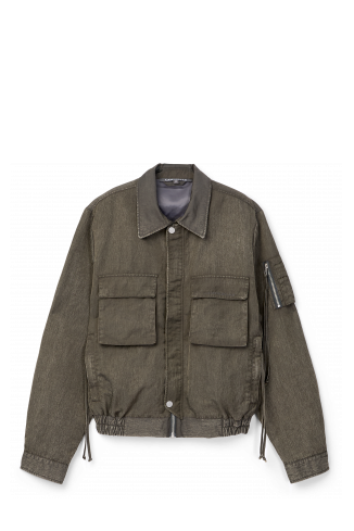 CARGO JACKET SCHWARZ