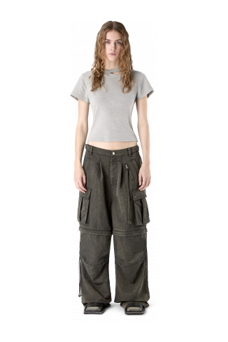 CARGO TROUSERS BLACK