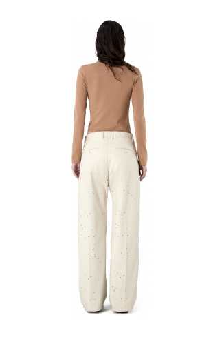 SLIM KNIT CARDIGAN BEIGE