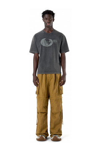 ARTWORK SLEEVELESS TANK TOP SCHWARZ-Grau