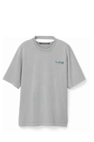 ARTWORK SLEEVELESS TANK TOP Grau-Indigo