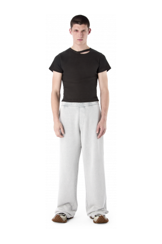 LOGO POLO SWEATPANTS Hellgrau