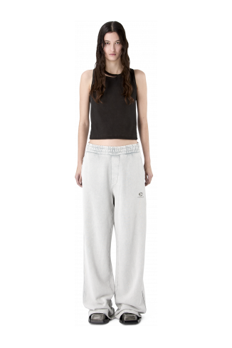 LOGO POLO SWEATPANTS LIGHT Gray