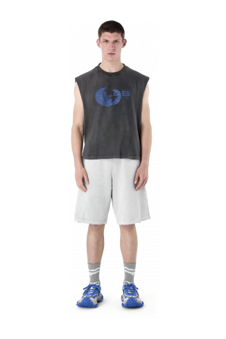 LOGO POLO SWEATSHORTS LIGHT Gray