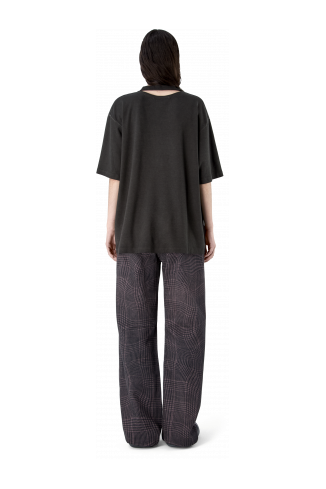 LOGO BOXY T-SHIRT FADED BLACK