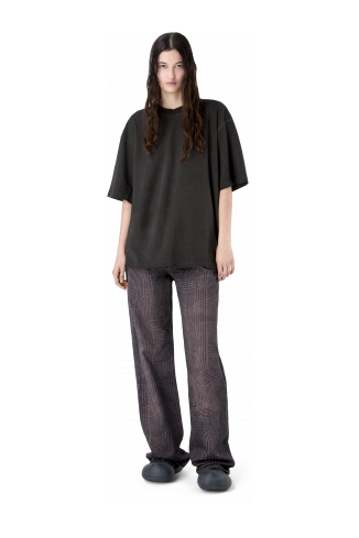 LOGO BOXY T-SHIRT FADED BLACK