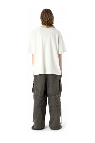 LOGO BOXY T-SHIRT LIGHT Gray