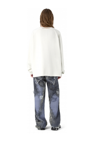 LOGO BOXY CREWNECK LIGHT Gray