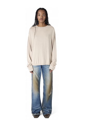 LIGHT KNIT CREWNECK LIGHT GREY