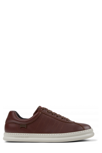 Side view of Runner Brown Sneakers for Men