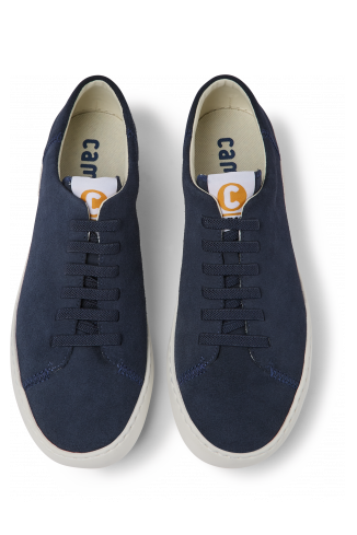 Overhead view of Peu Touring Blue sneaker for men