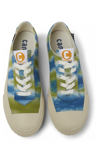 Overhead view of Camper x EFI Multicolored sneakers for women