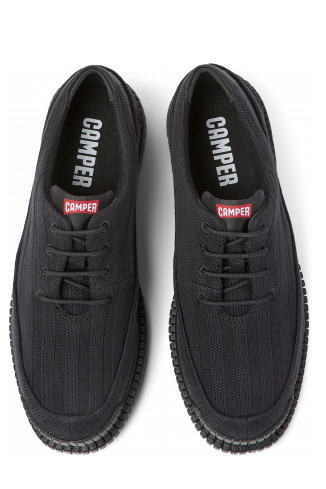 Overhead view of Pix TENCEL® Black TENCEL™ Lyocell shoes for women