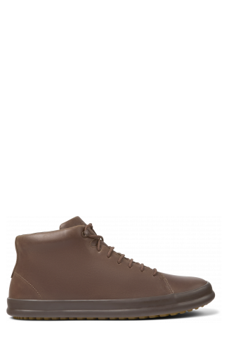 Side view of Chasis Casual brown ankle boot for men