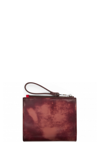 Back view of Spandalones Exclusive unisex multicolored wallet