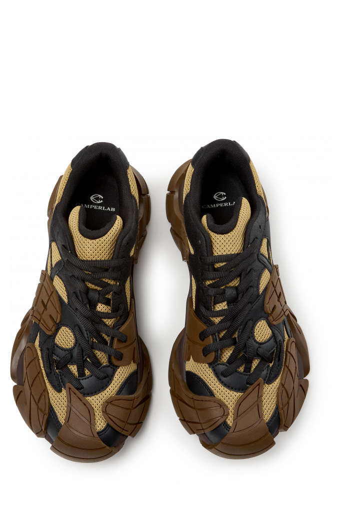 Overhead view of TORMENTA BROWN-BLACK