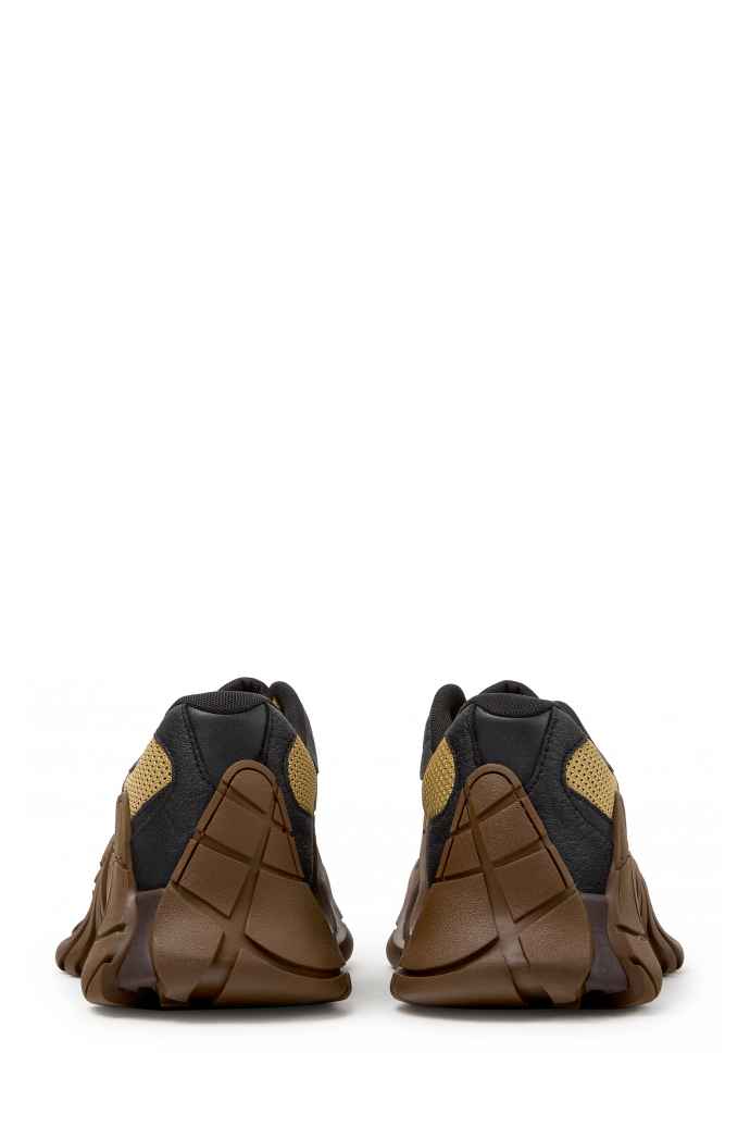 Back view of TORMENTA BROWN-BLACK