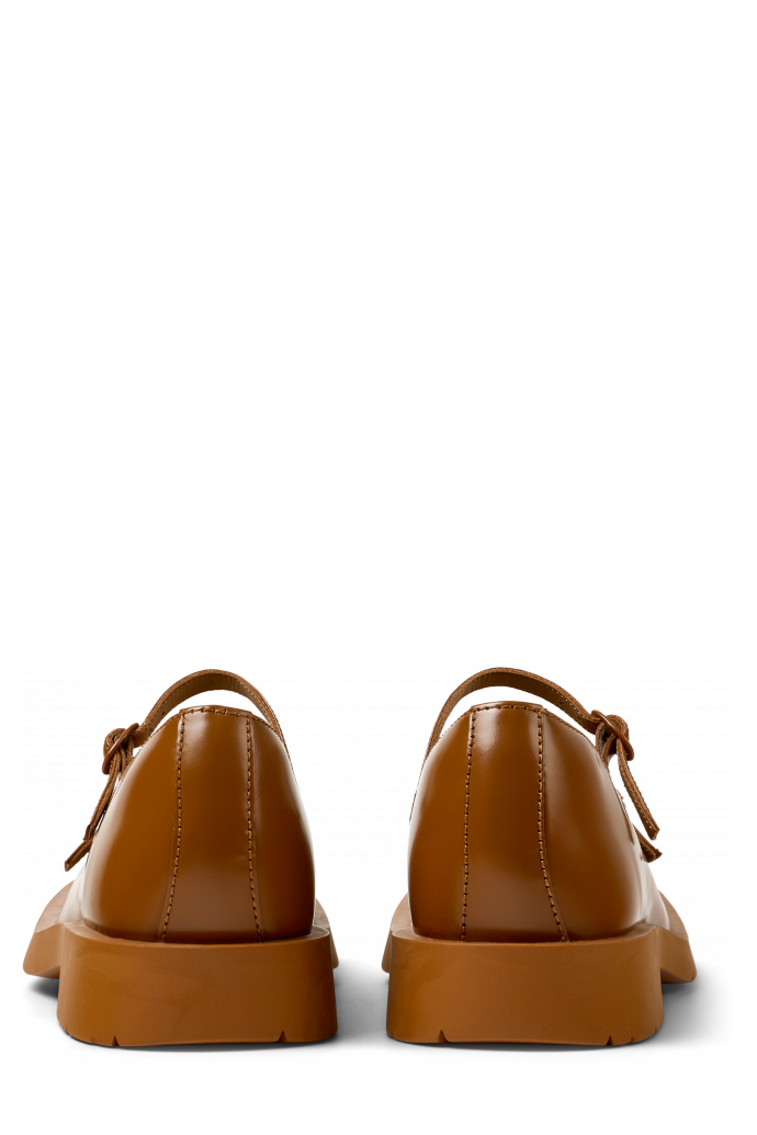 MIL 1978 Babies en cuir marron