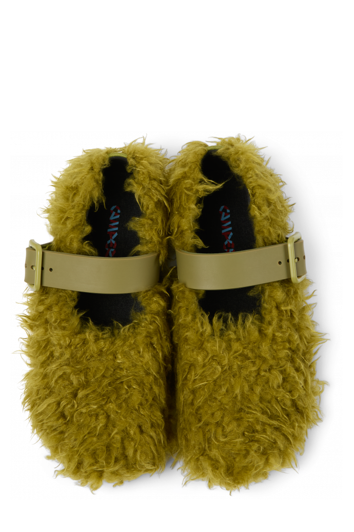 WABI Groene gerecycled PET Mary Jane-schoen
