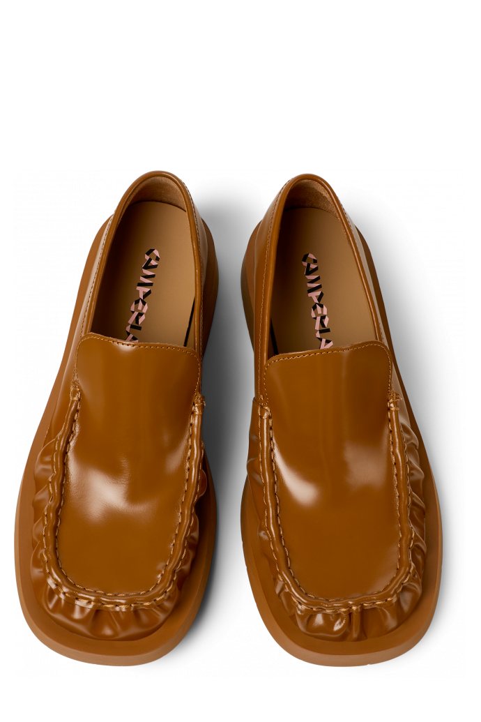 MIL 1978 Bruine leren loafer