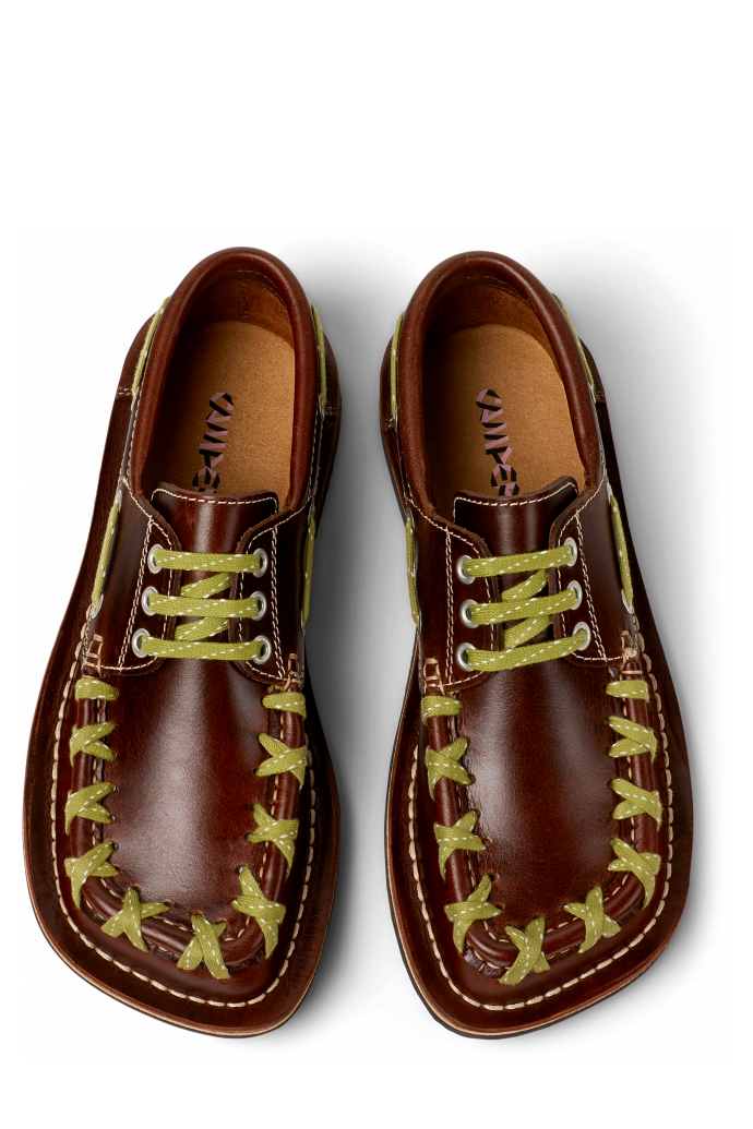 EKI Scarpe da barca marroni