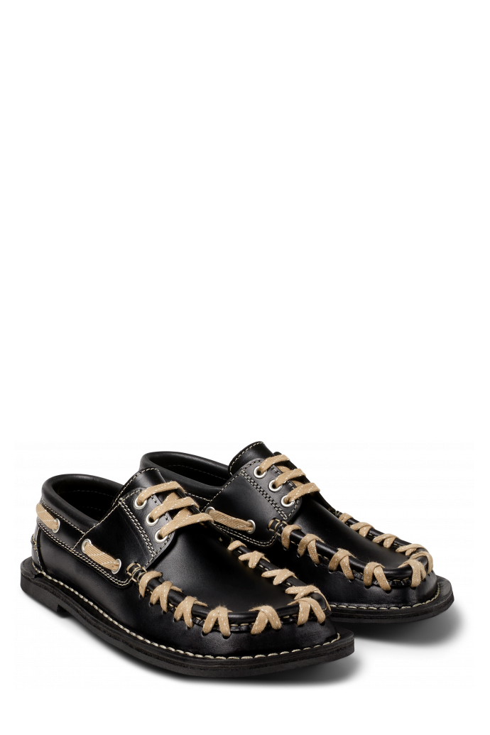 EKI Chaussures bateau noires