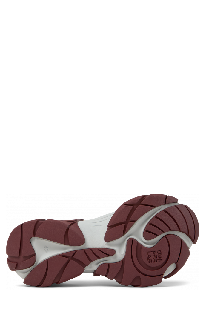 null BURGUNDERROT-GRAU