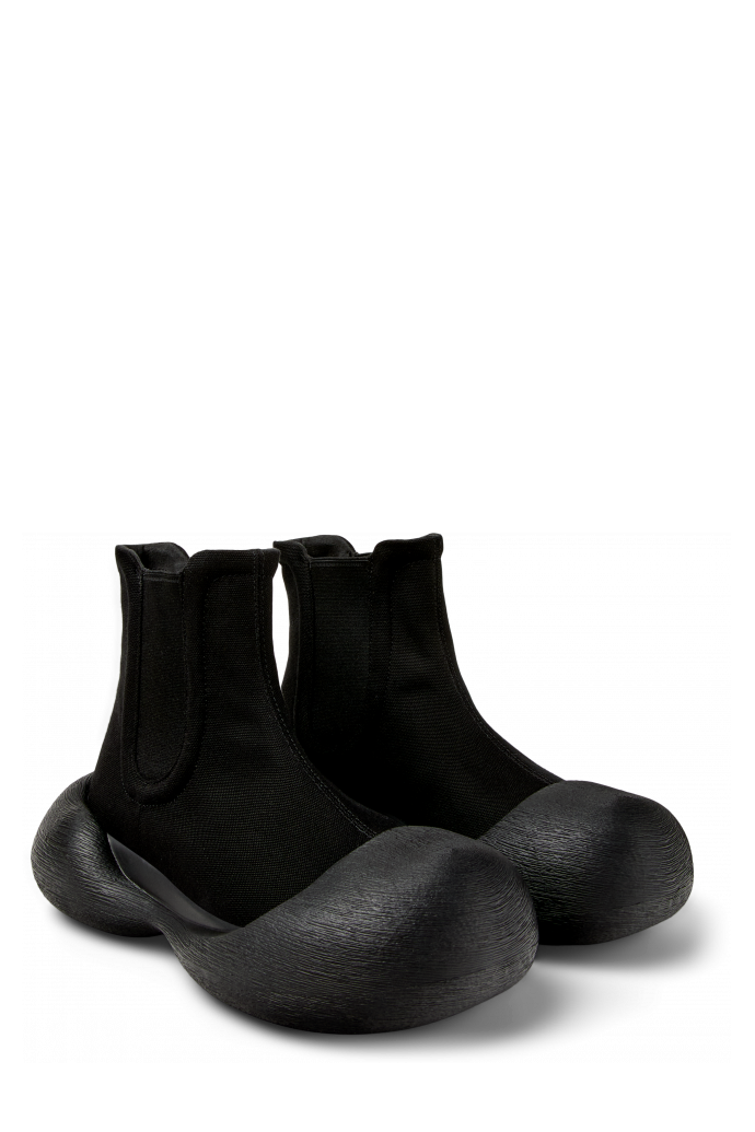 CARAMBA Zwarte TENCEL® Lyocell enkellaars